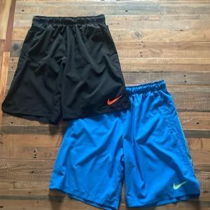 (2) Pairs of Nike Shorts